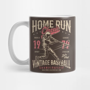 Home Run Classic Vintage Baseball Championship World League Mug